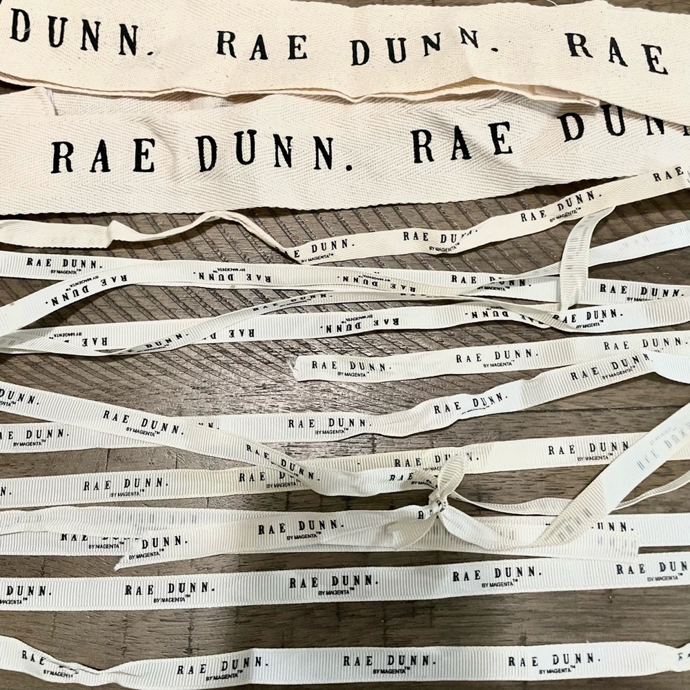 Rae Dunn ribbons